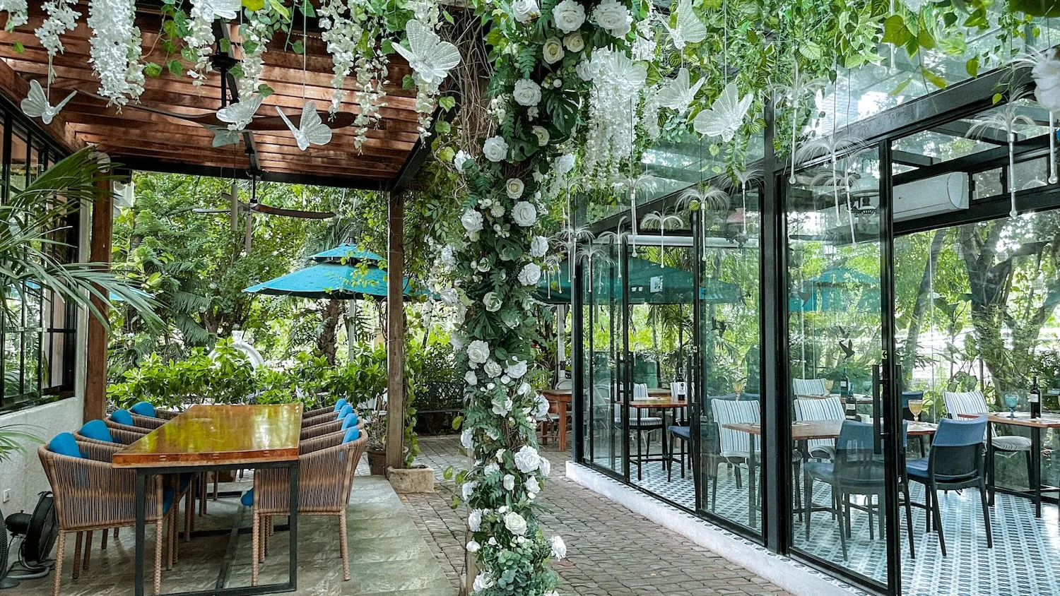 Jardin Mediterranean Cuisine glass house Mandurriao Iloilo